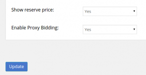Enable Proxy Bidding Feature